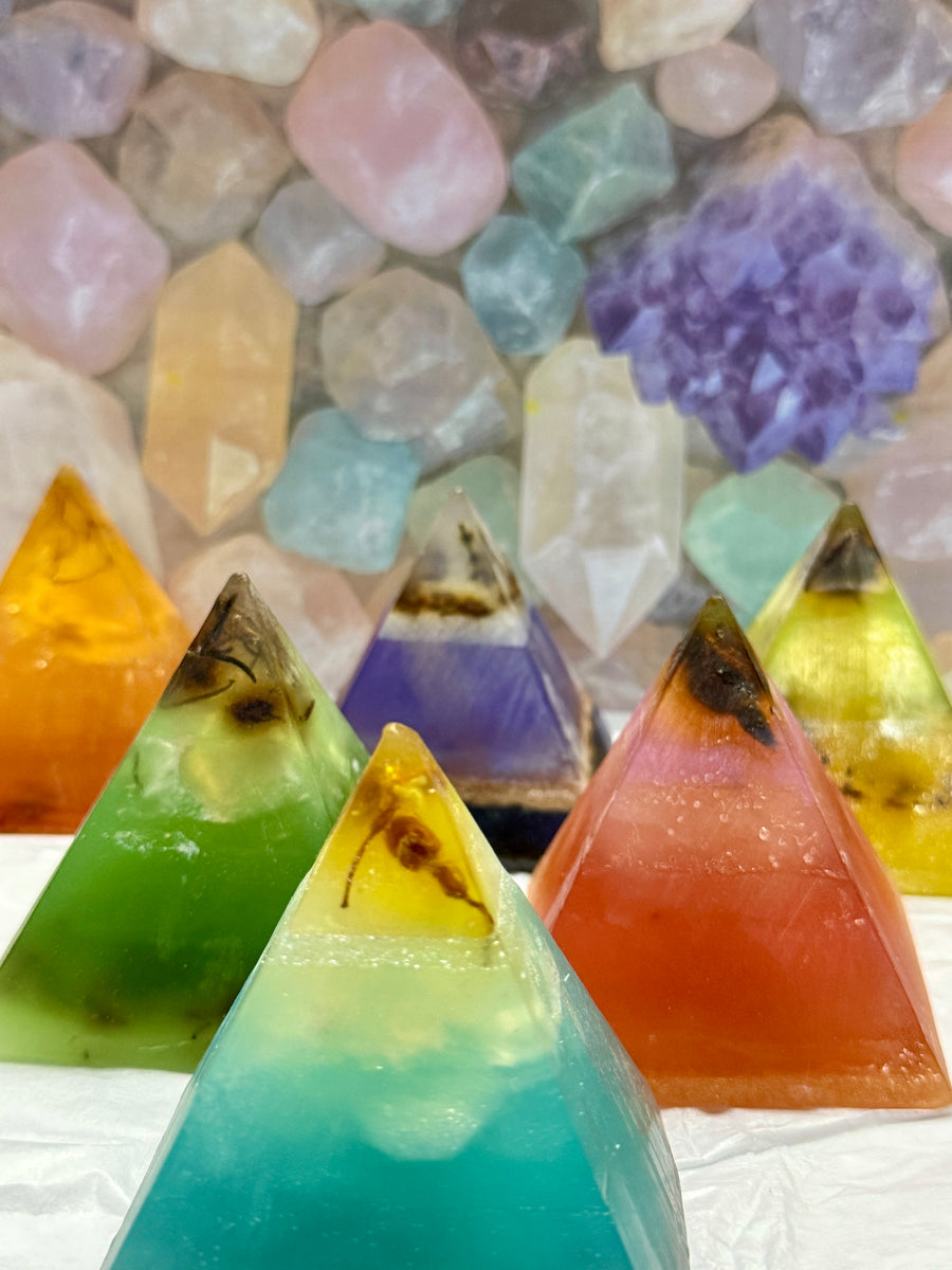 Cosmic AF Orgone Pyramid Soap – Bubblegenius