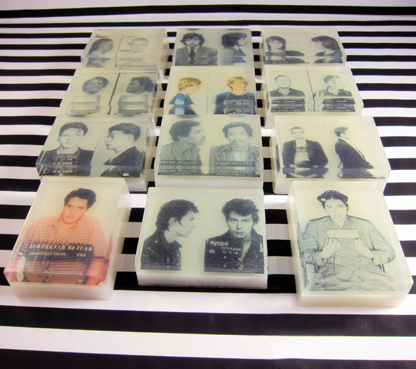 Ya Dirty Mug! Celebrity Mug Shot Picture Soap