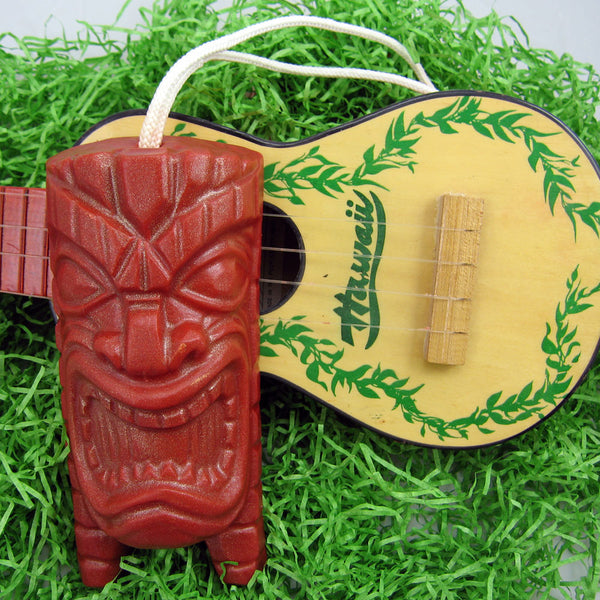 Squeaky Tiki Soap on a Rope