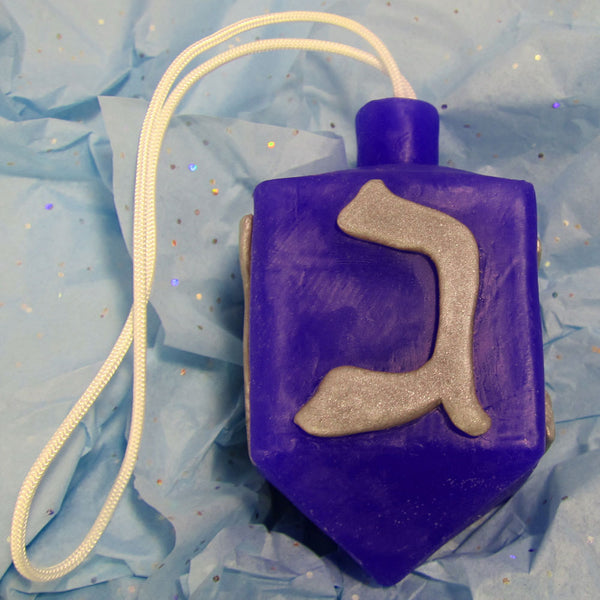 Hanukklean Dreidel Soap On A Rope