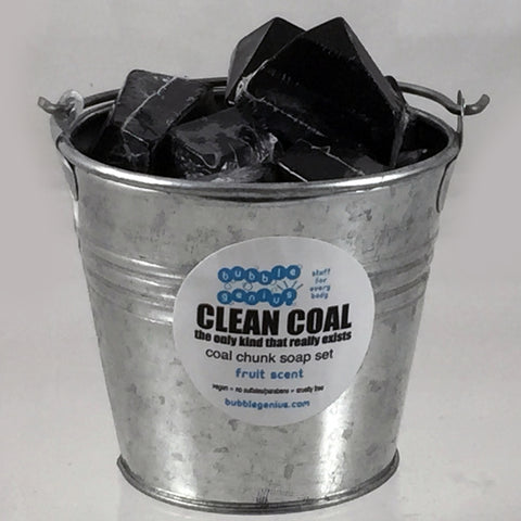 Clean Coal Bucket of Coal Soap