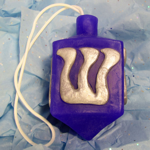 Hanukklean Dreidel Soap On A Rope