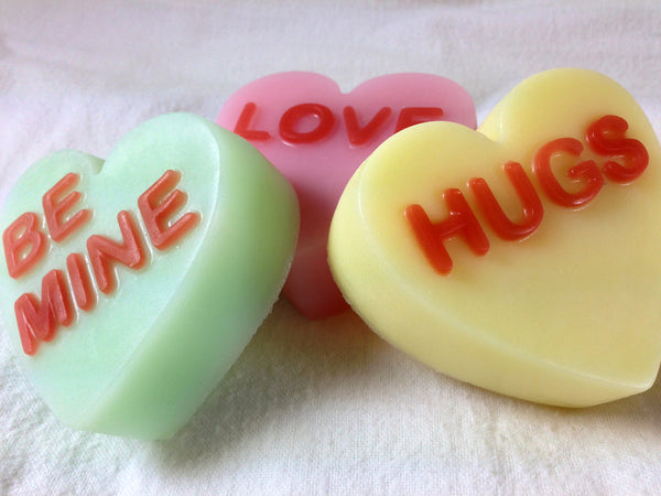 Spell It Out Valentine Heart Soap