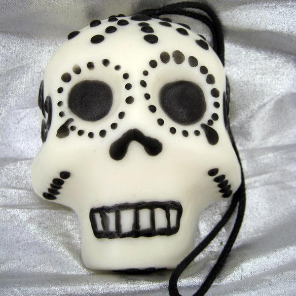 Dia Del Jabon Sugar Skull Soap on a Rope