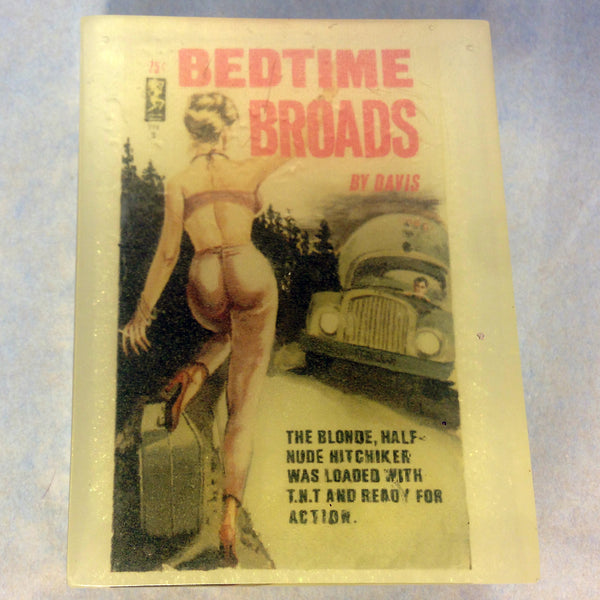Foam Noir Pulp Novel Picture Soap