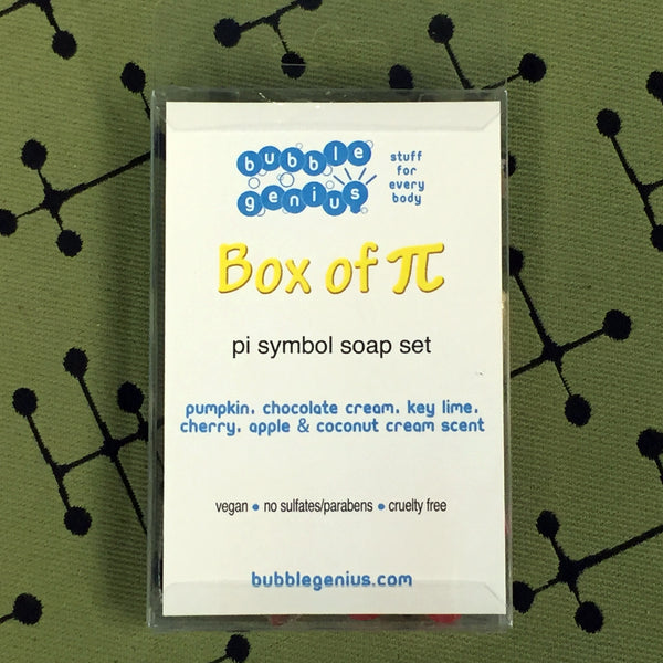 Box of Pi - Pi Symbol Soap Set