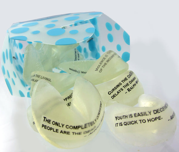 Smart Cookies Quote Fortune Cookie Soap Set