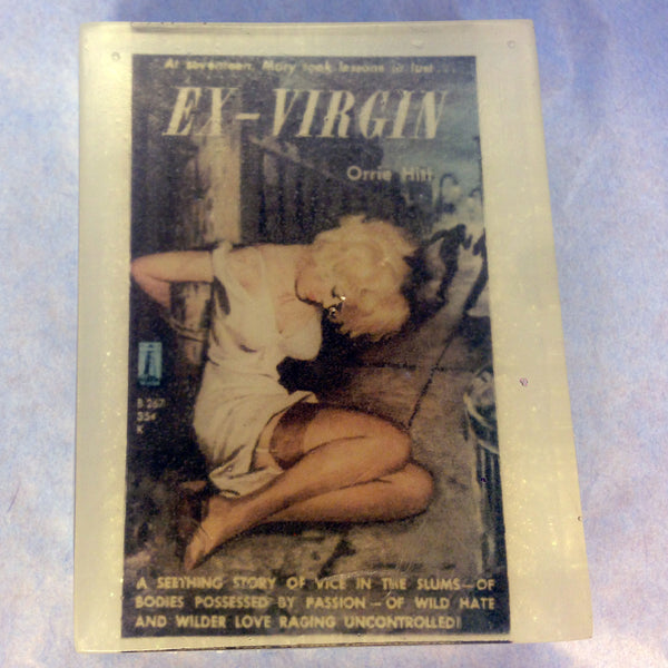 Foam Noir Pulp Novel Picture Soap