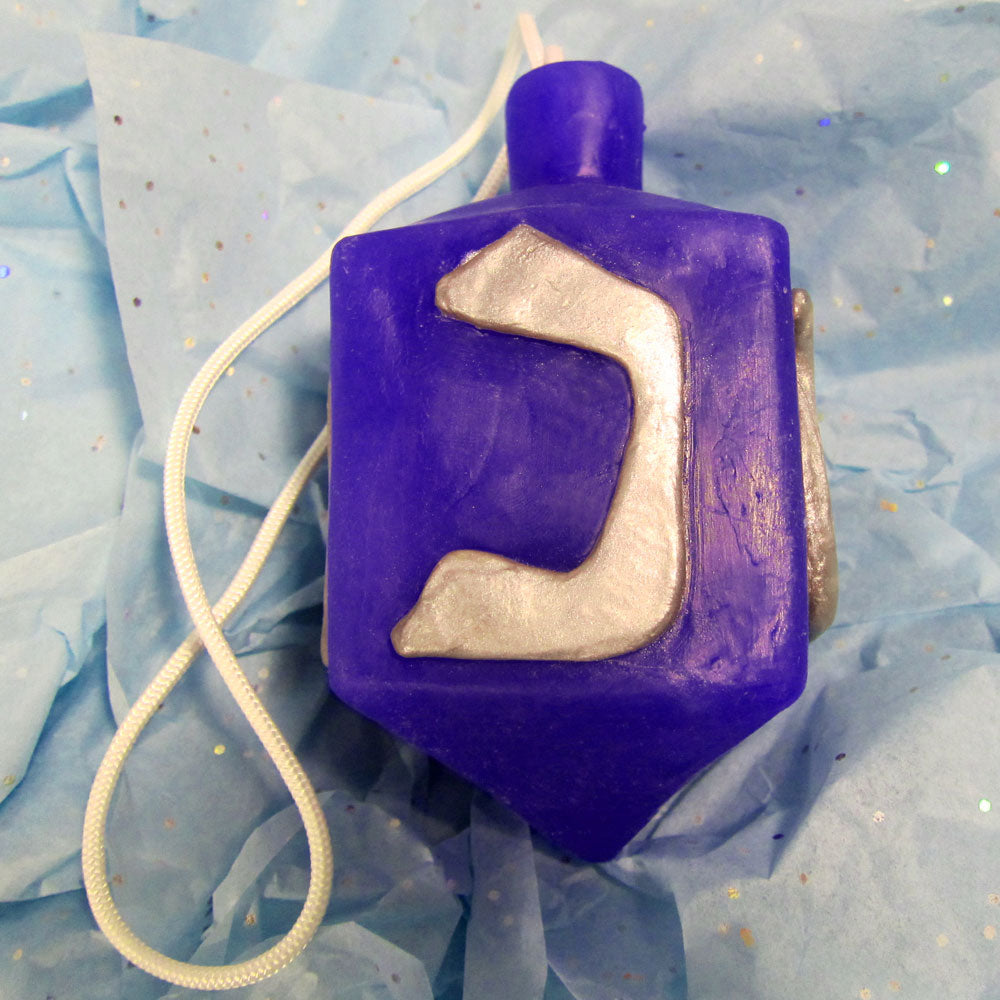 Hanukklean Dreidel Soap On A Rope