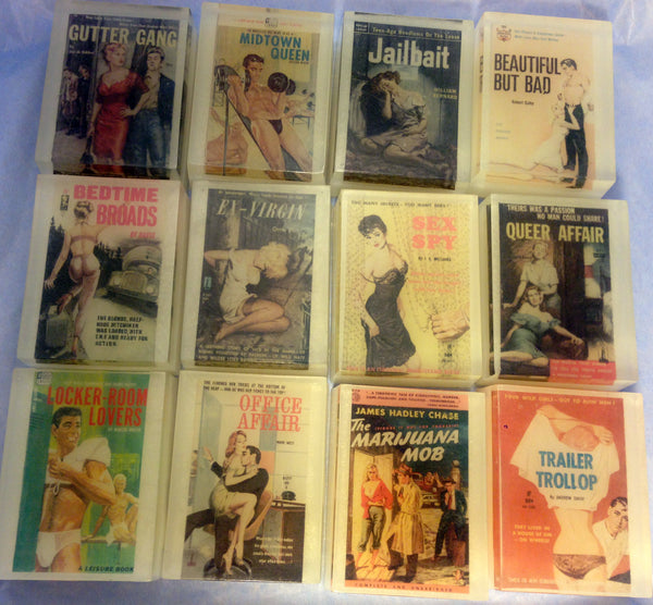 Foam Noir Pulp Novel Picture Soap