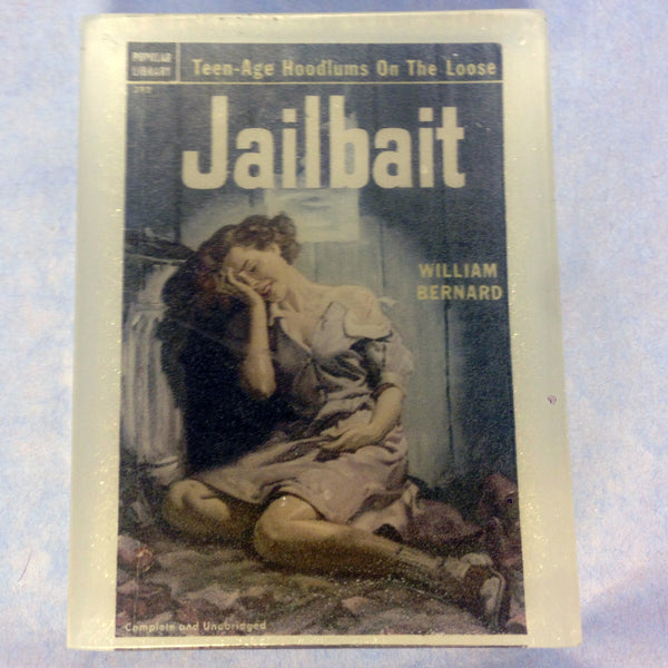 Foam Noir Pulp Novel Picture Soap