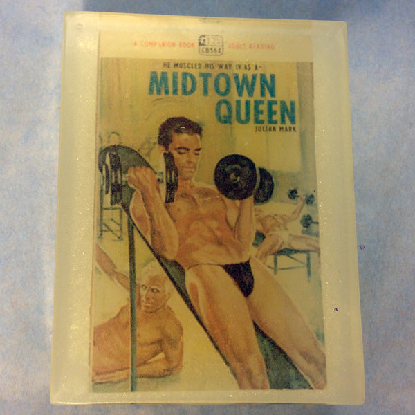 Foam Noir Pulp Novel Picture Soap
