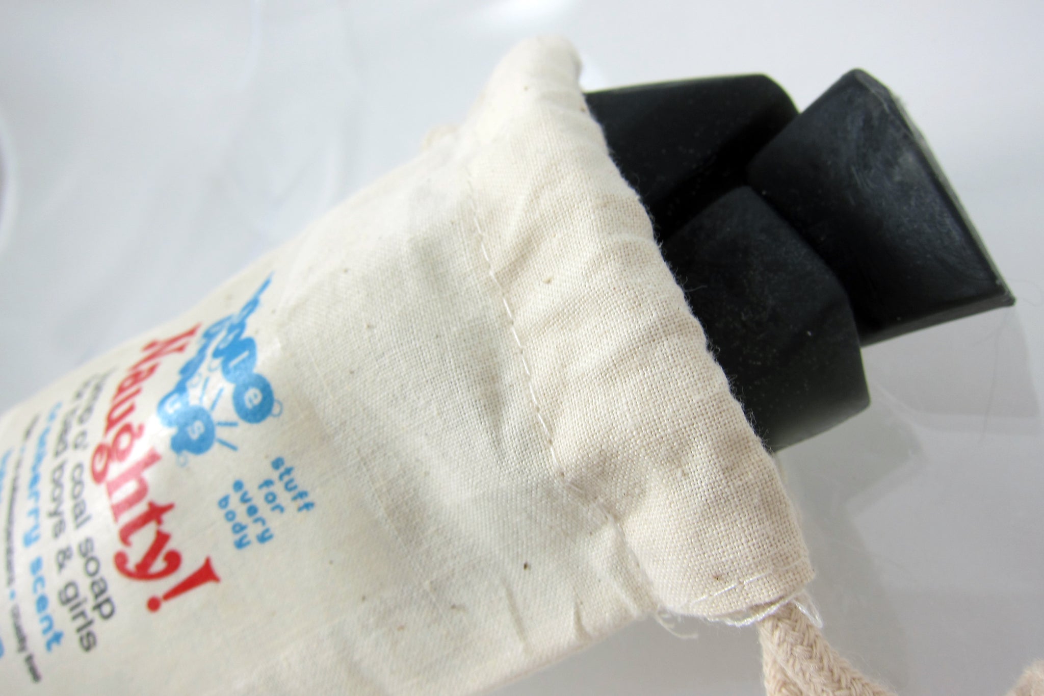 Naughty! Christmas Coal Soap Set