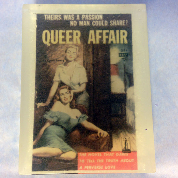 Foam Noir Pulp Novel Picture Soap