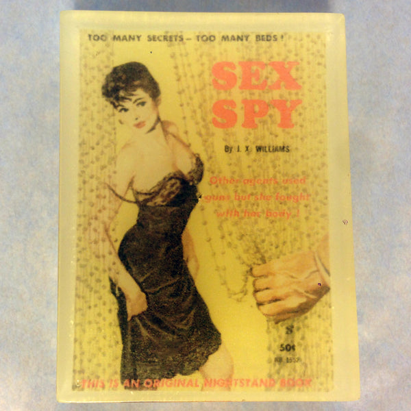Foam Noir Pulp Novel Picture Soap
